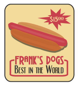 franks dogs (white background)